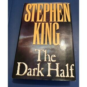 THE DARK HALF Stephen King 1989 First Edition Hardcover Dust Jacket